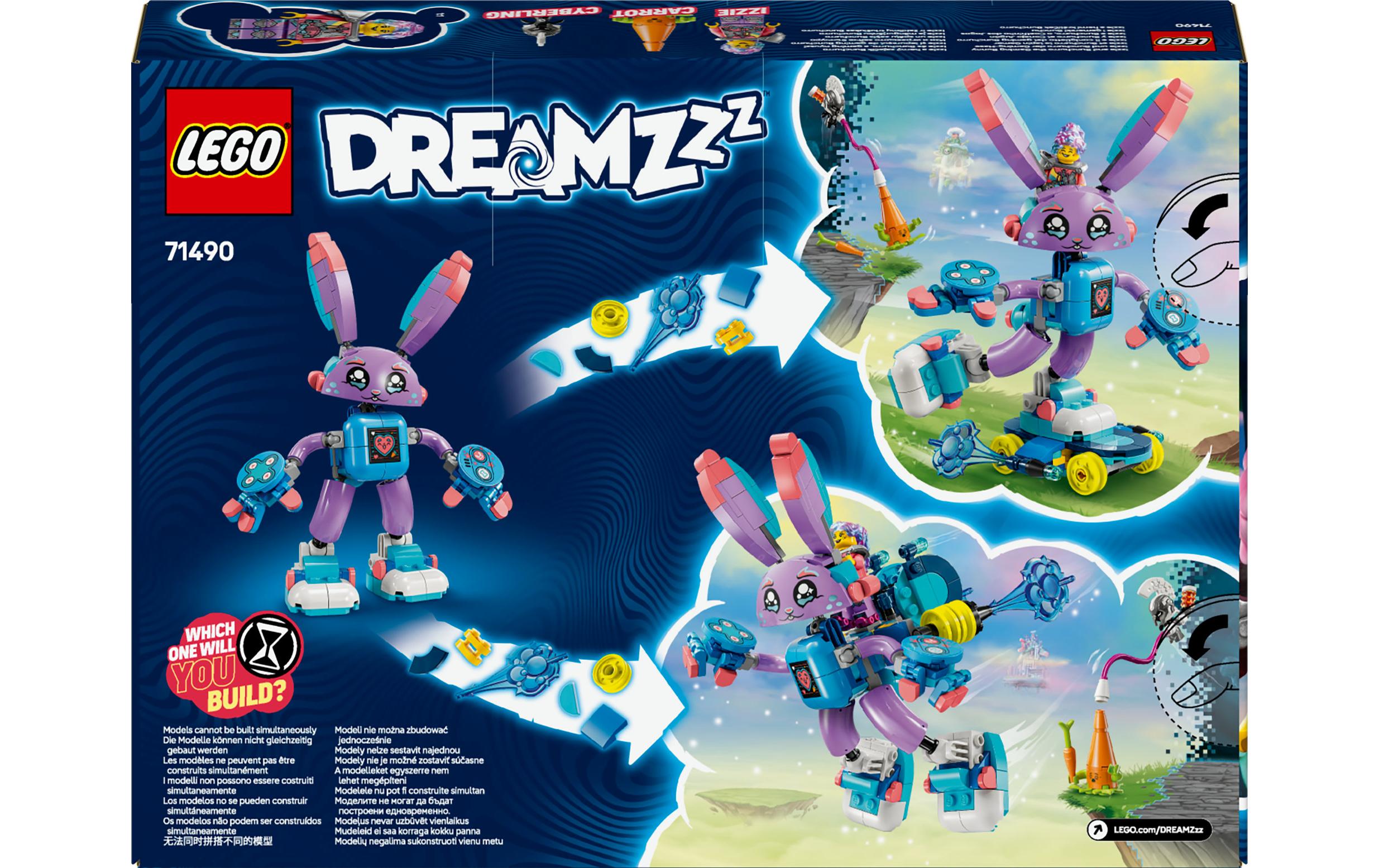 DreamZzz Izzie und Bunchurro der Gaming-Hase 71490Hopsen Sie mit dem Spielzeughasen zu spannenden Abenteuern