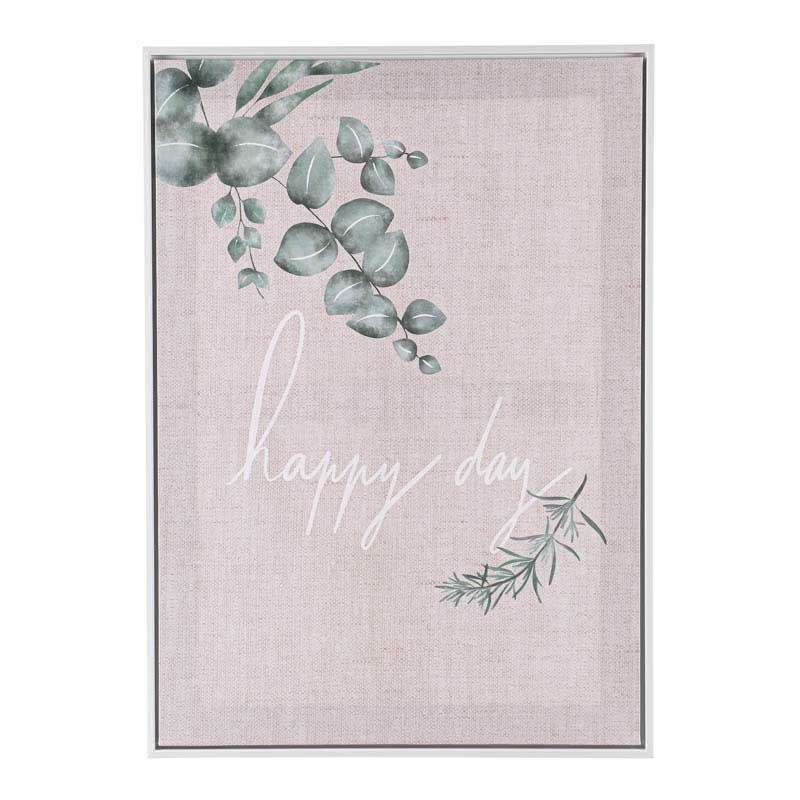 Toile imprimée 'Happy Day'