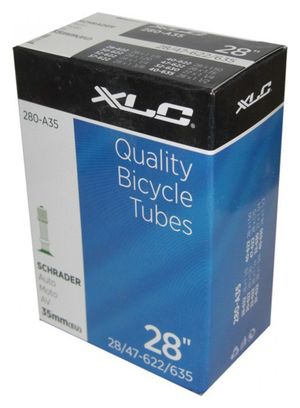 XLC CHAMBRE 27-28x1-1/8-1.75 VA.STA.35mm(28/47-622/635)(50U)