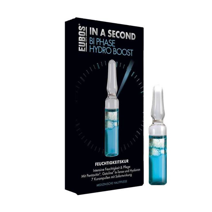 Eubos in A Second Feuchtigkeitskur Bi-Phase Hydro Boost, 7X2 ml
