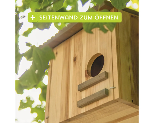 Eekhoornhuis Siena Tuin Eekhoornhuisje Voor het vrolijke knaagdier 38x35x39 cm, Dennen FSC 100% Onderdak