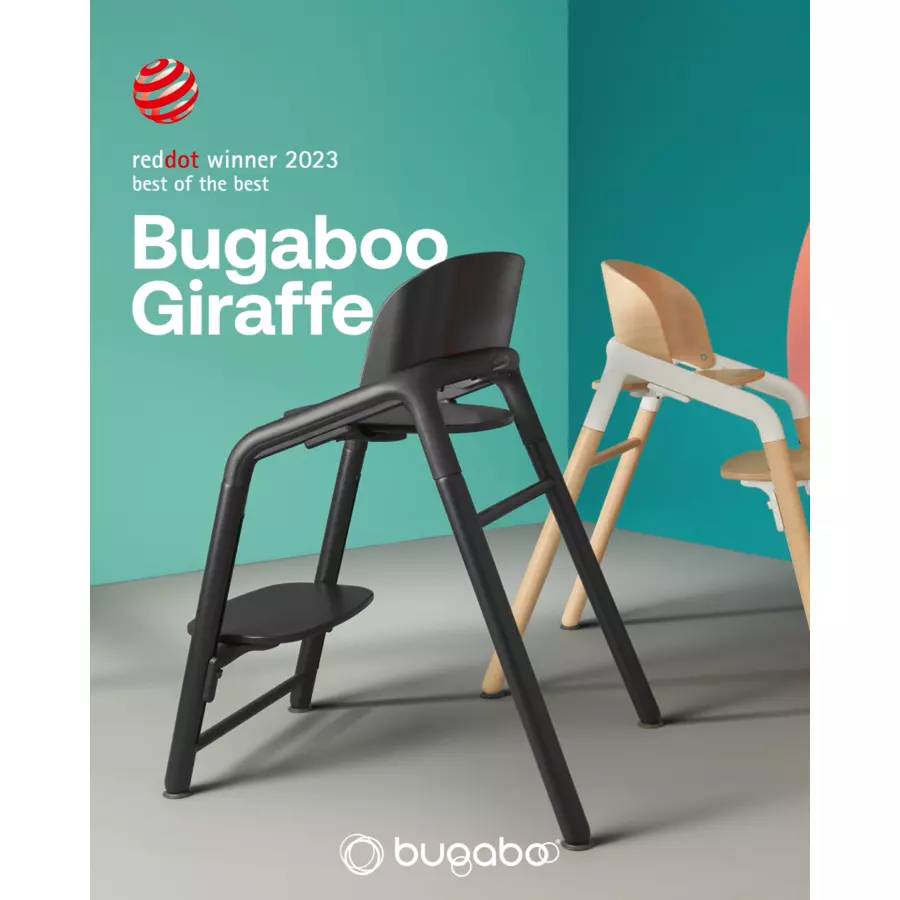 bugaboo Hochstuhl Giraffe Basis Blue