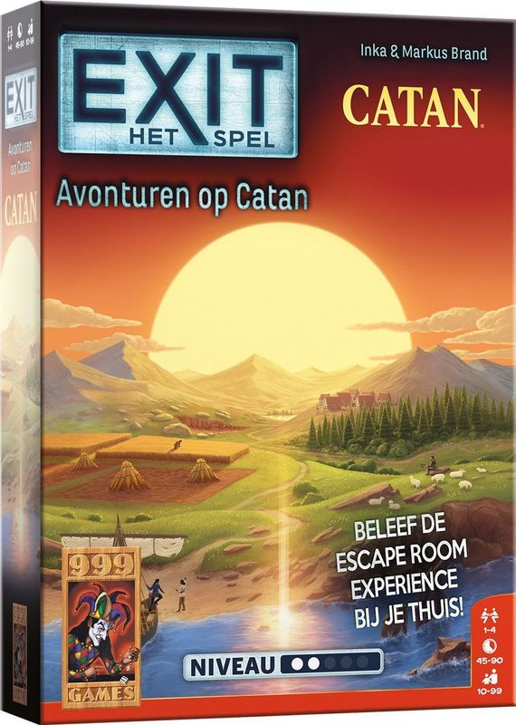 999 Games - EXIT - Avonturen op Catan - Escape Room Spel