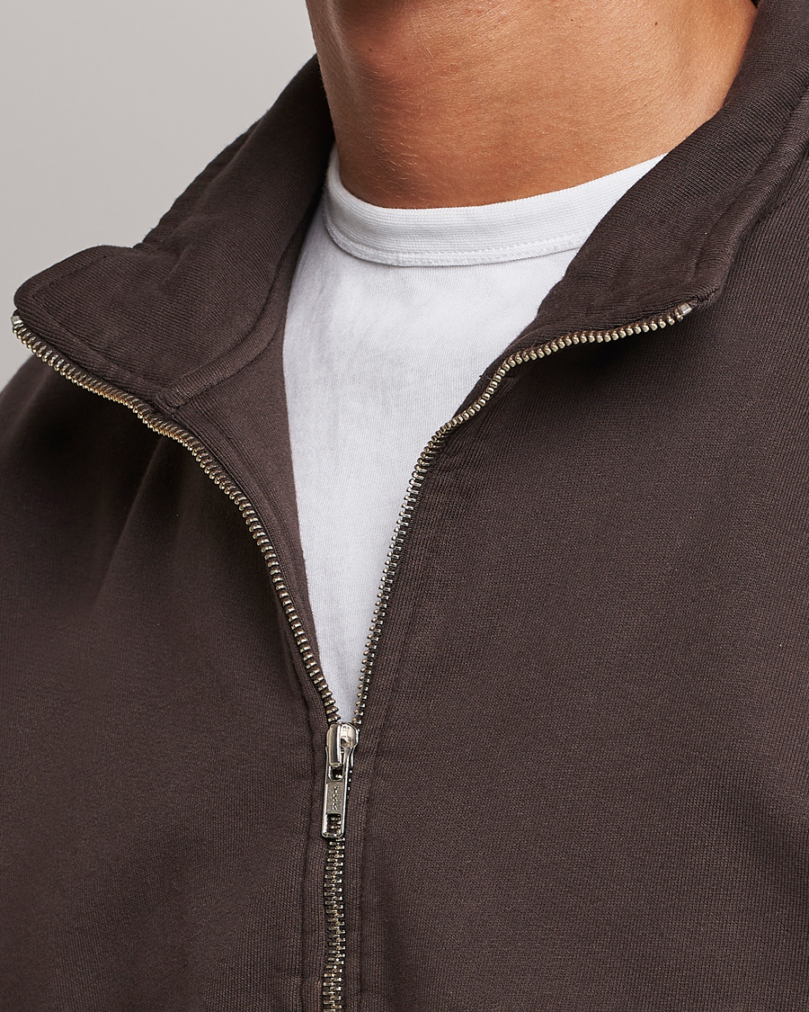 Colorful Standard Classic Organic Half-Zip Coffee Brown