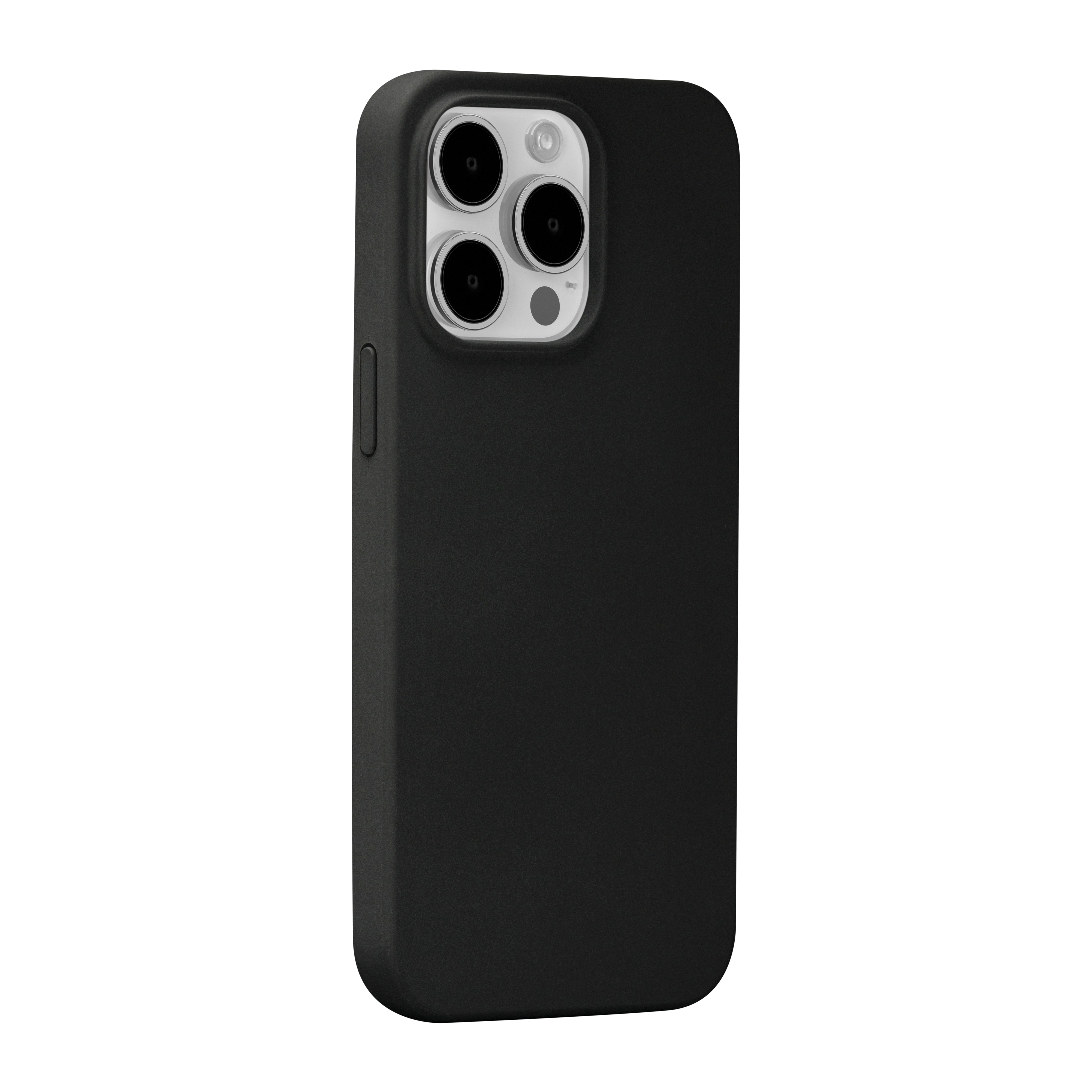 iPhone 15 Pro MagSafe Silikon Case Hülle Monaco Recycled (MO61NIBL1855) - Night Black