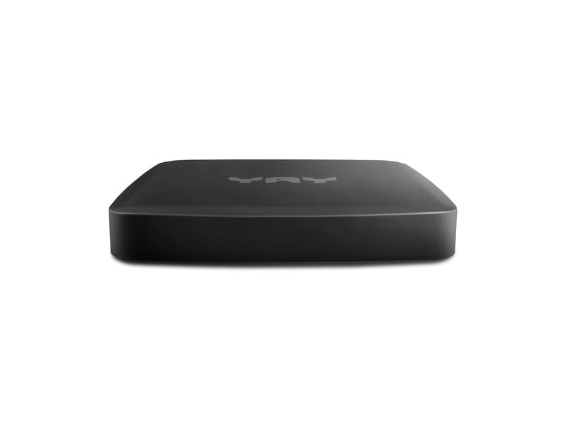 VU  YAY GO High End Android TV Streaming Box – Chromecast integriert
