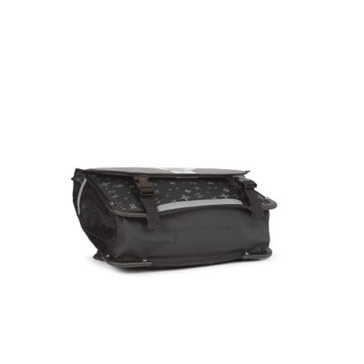 Cartable réversible Ninja - 38 cm - 2 compartiments - gris - Pol Fox