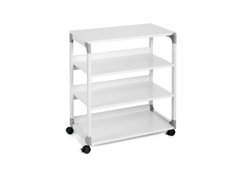 Rullebord Durable® 3711-10, på hjul, grå