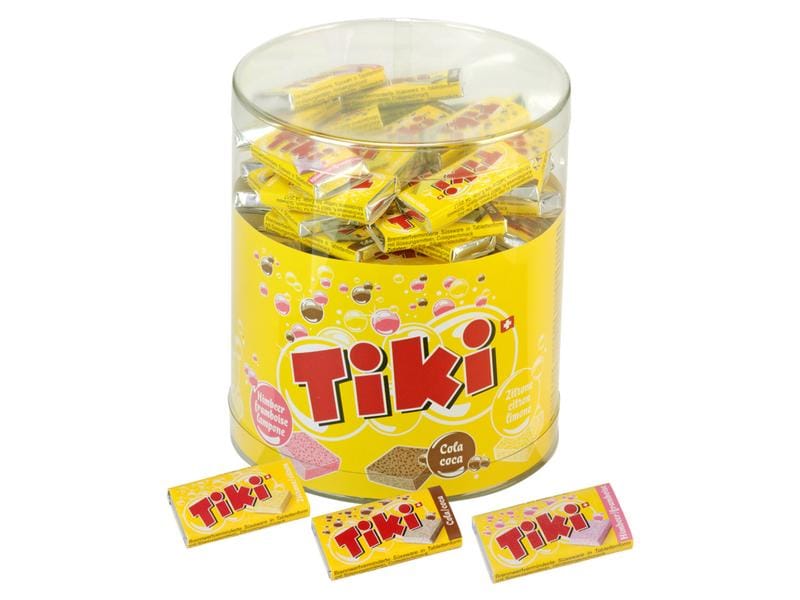 Tiki Bonbons Fizzy Classic 100 Stück Prickelnde Lutschbonbons