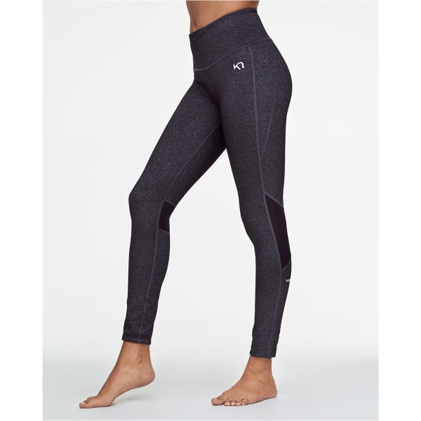 Collant running KARI TRAA JULIE HIGH WAIST TIGHTS BLACK