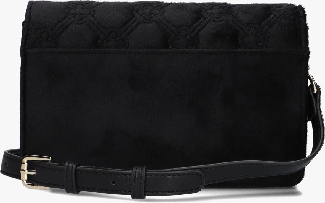 V73 zwarte v73 schoudertas giovy flap bag