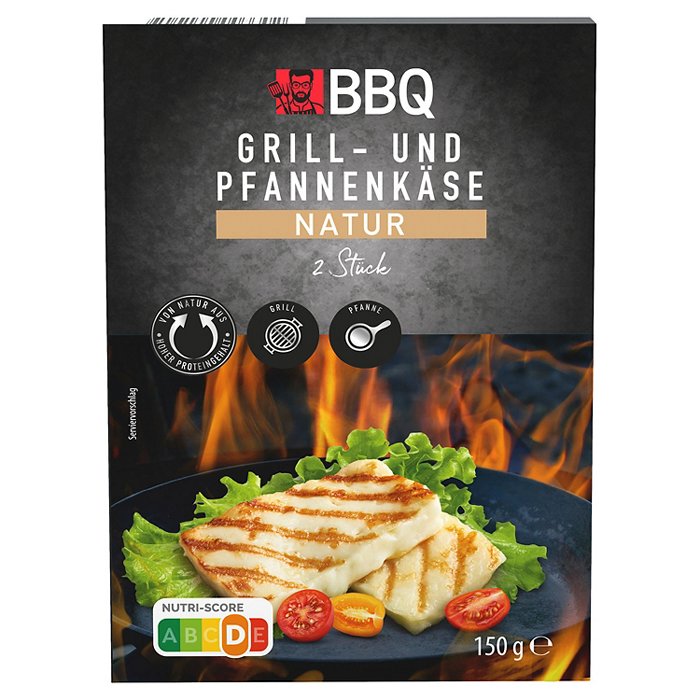 BBQ Grillkäse 150 g, Natur