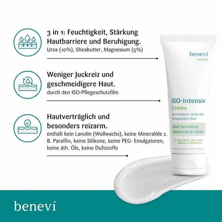 Benevi Neutral Iso-Intensivcreme, 75 ml