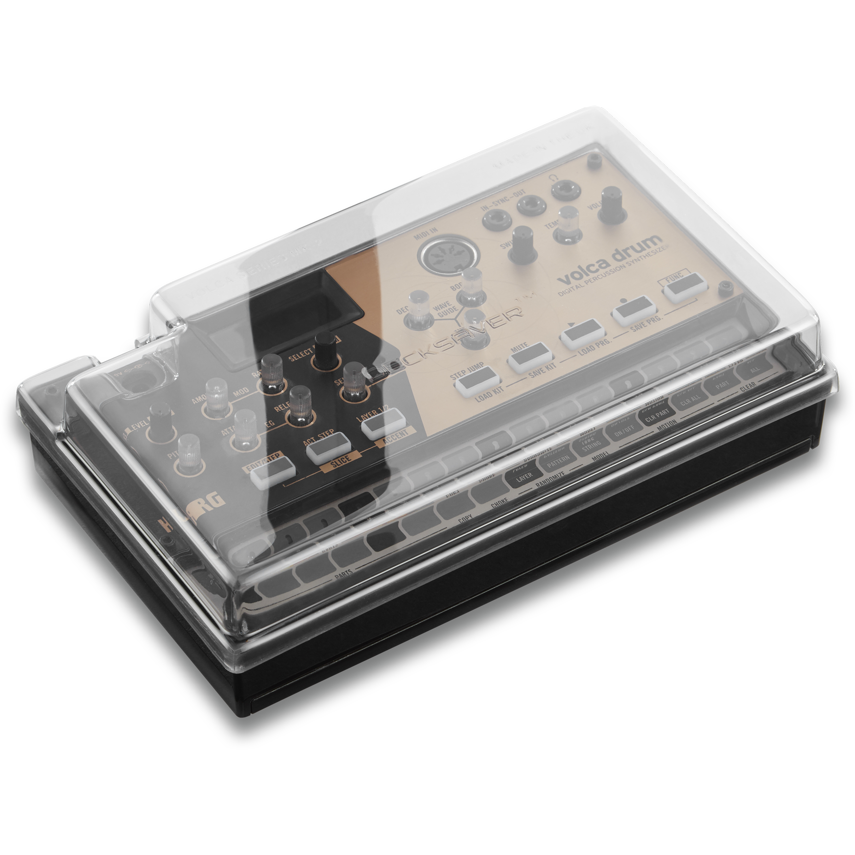 Decksaver cover voor Korg Volca Drum, Modular, Mix