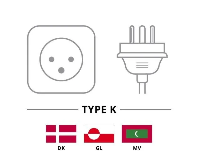 Lapp Mobility 1-faset bærbar elbiloplader Type 2 - 1,8 kW / 6 A - Type K-Stik
