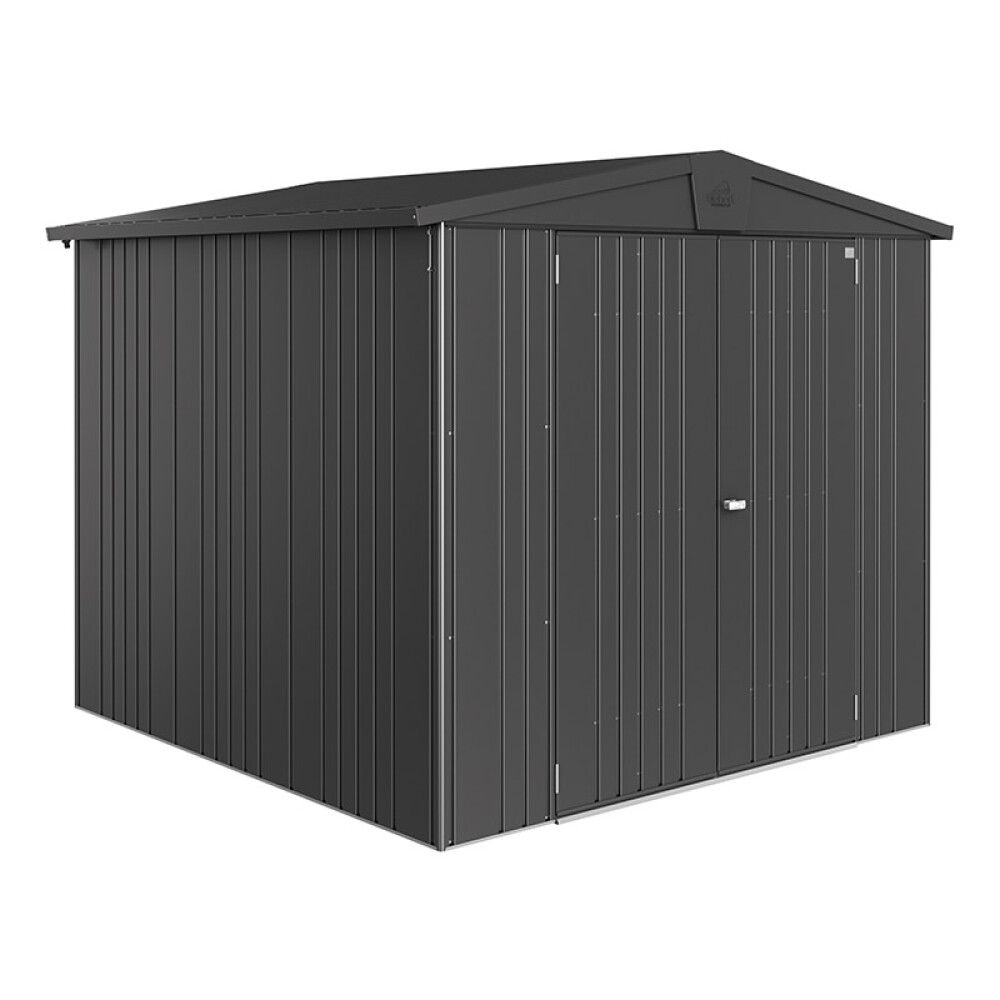 REDSKAPSBOD BIOHORT EUROPA METALLIC MØRK GRÅ STR 4 5,56M²