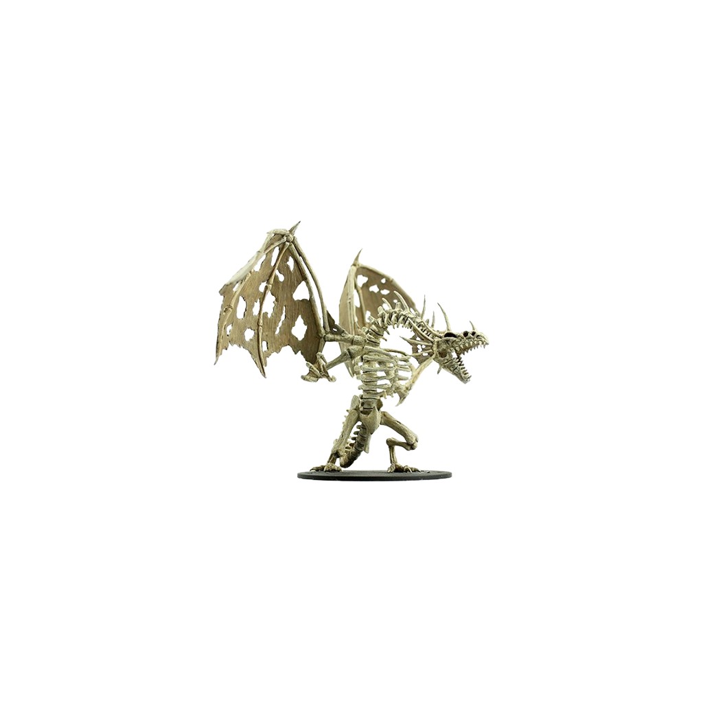 Pathfinder Deep Cuts Unpainted Miniatures : Gargantuan Skeletal Dragon Unpainted Miniatures