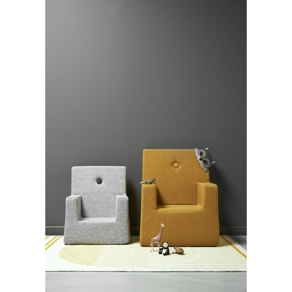 Køb by KlipKlap Stol Multi Grey With Grey KK Kids Stol