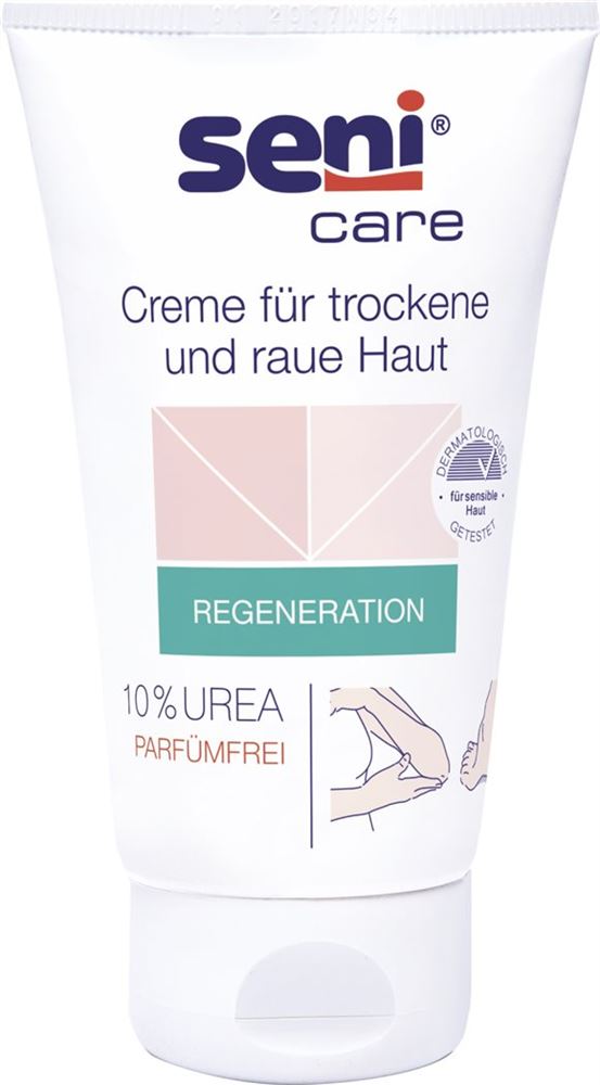 Seni Care Creme für trockene Haut Creme 10% Urea parfümfrei Tb 100 ml