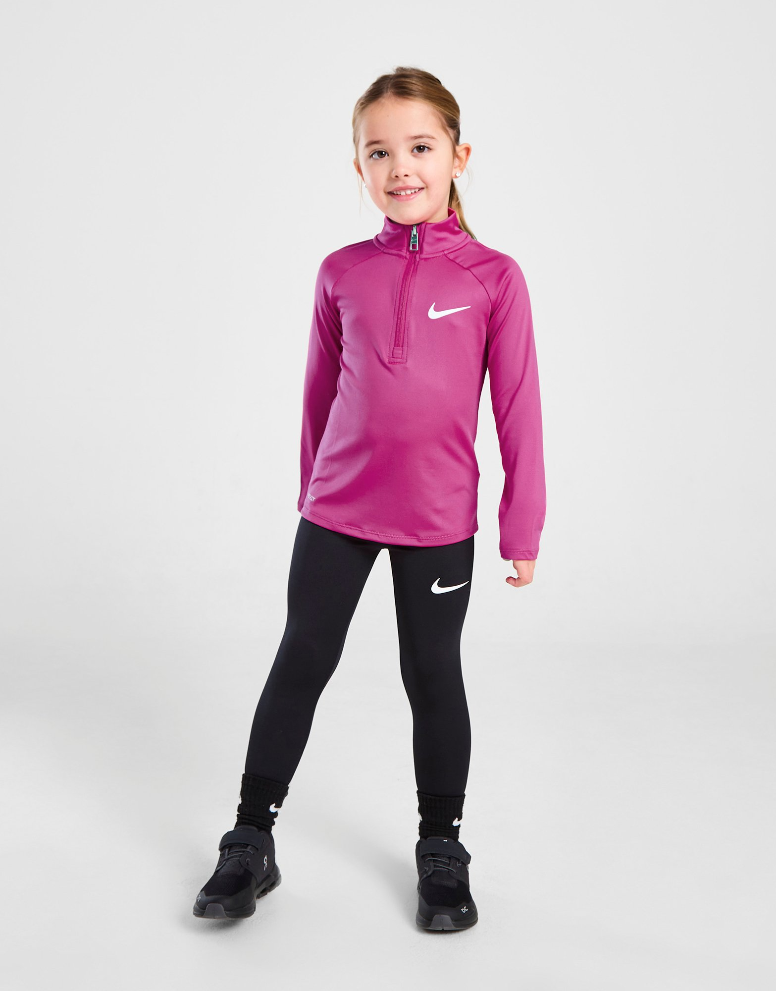 Nike Ensemble Haut Zippé/Legging Enfant