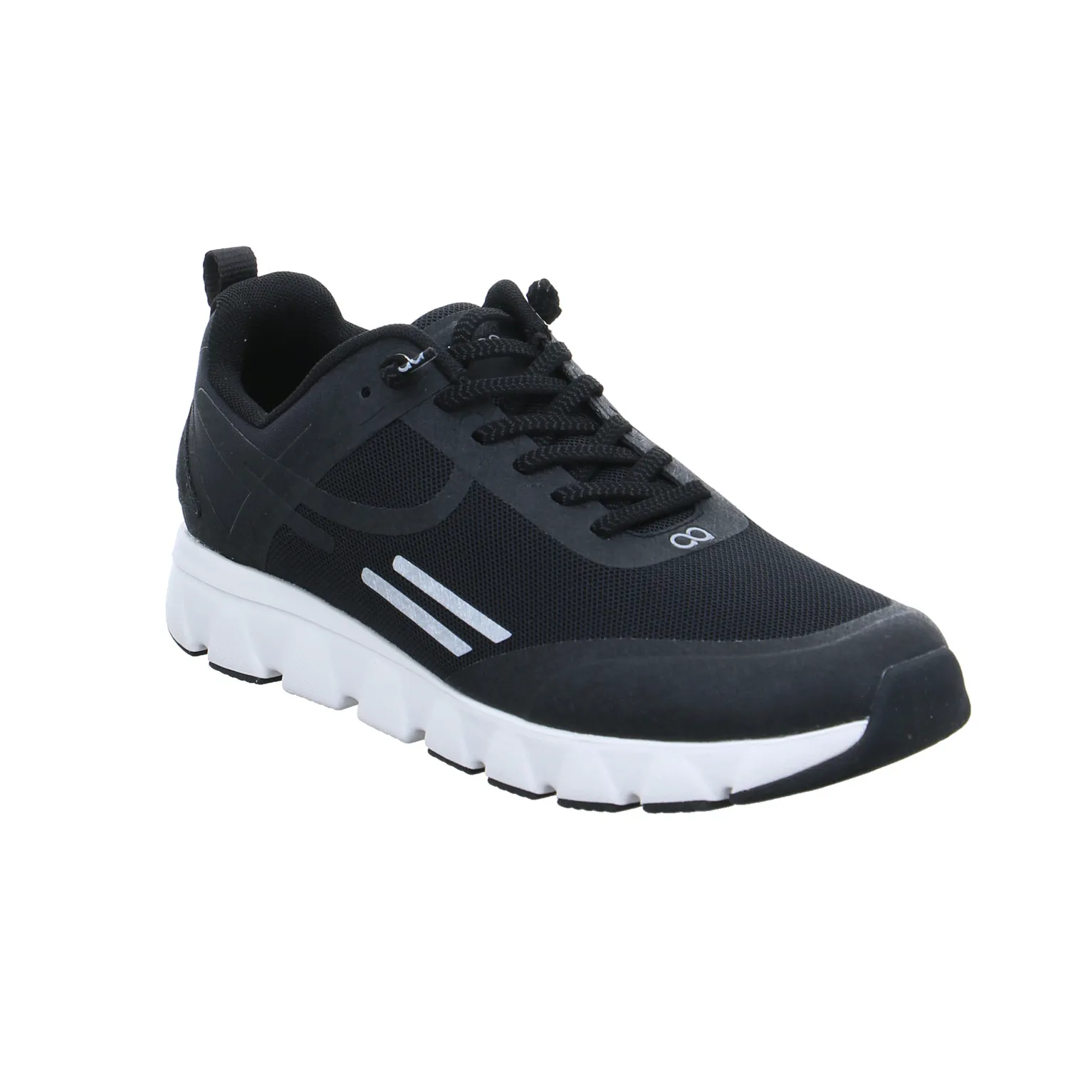 TENHAAG Sneaker Schwarz Recycelte Materialien