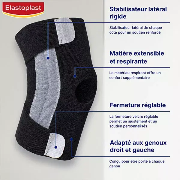 Joelheira estabilizadora ajustável Elastoplast Sport