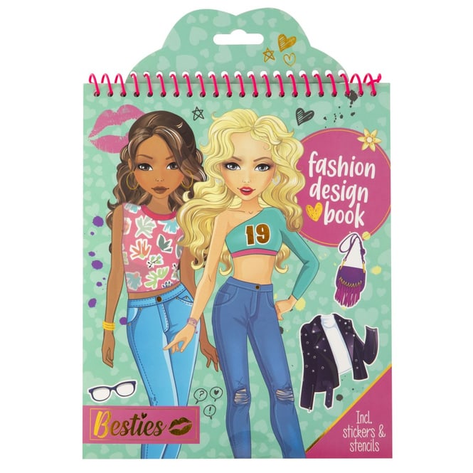 Modedesign Buch - Besties - 1 Stück