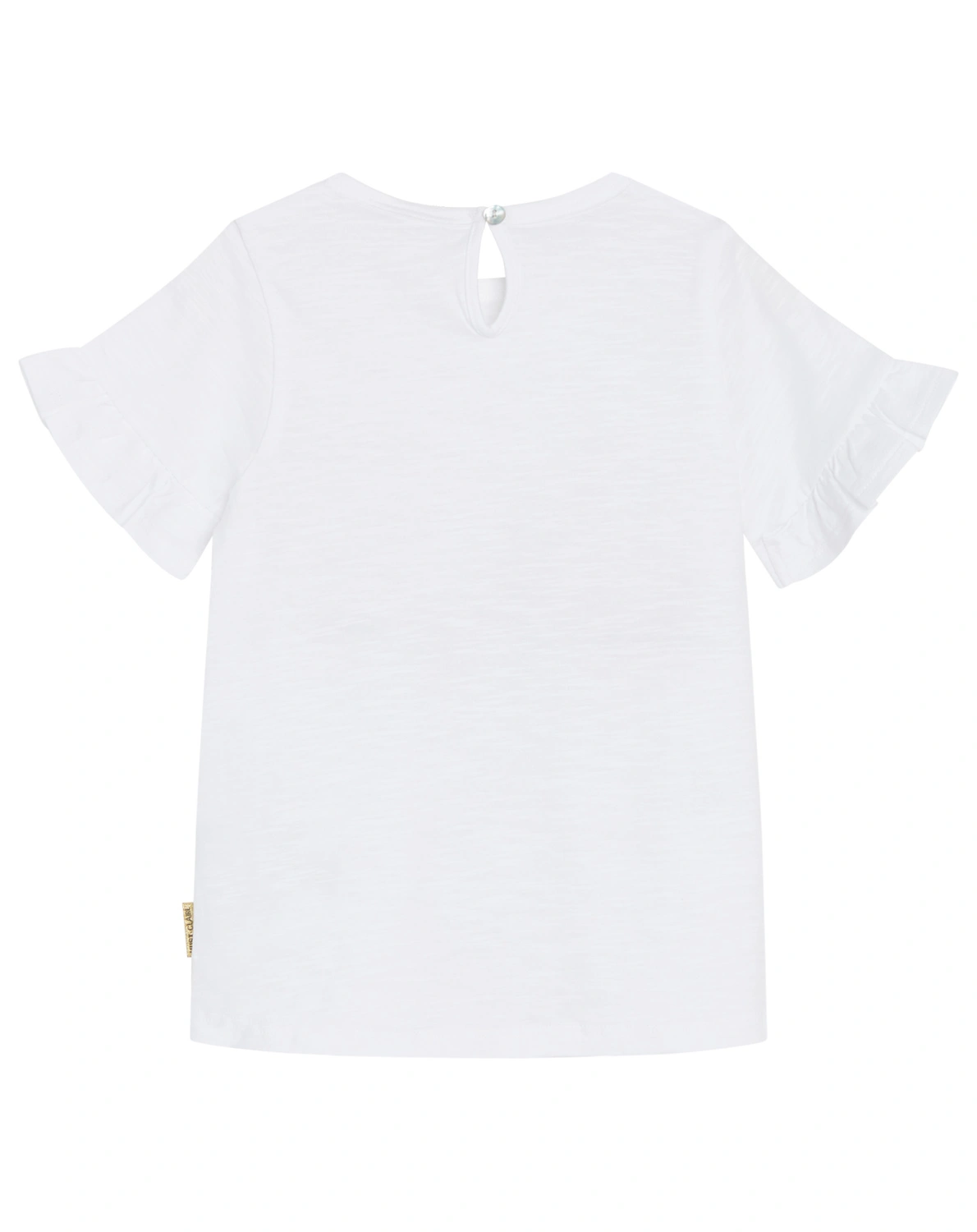T-Shirt ACHENA BIRDS in white