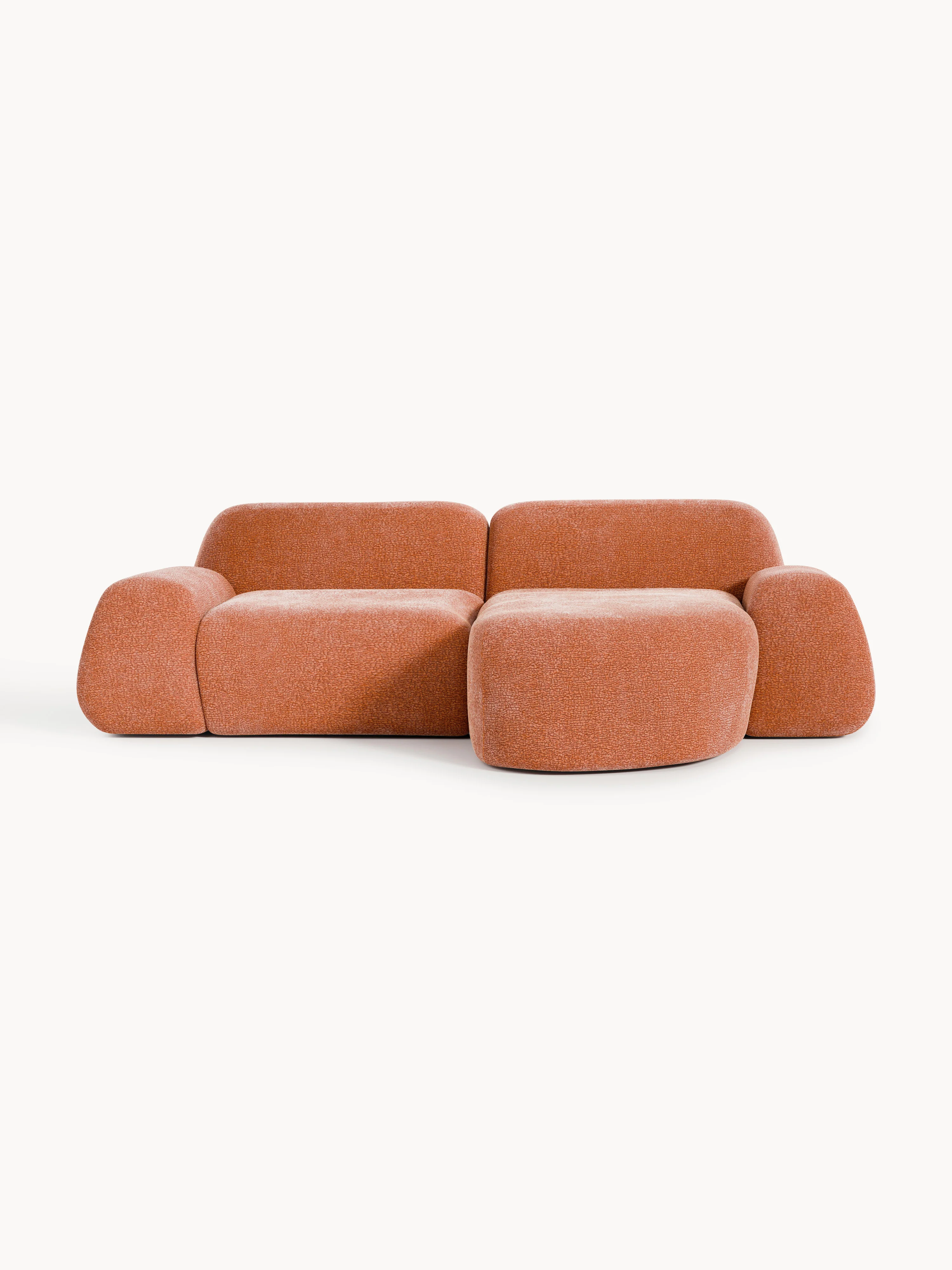 Modulaire hoekbank Wolke (3-zits)