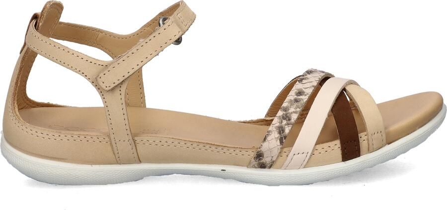 ECCO Sandaal 'FLASH' beige crème chocoladebruin grafiet