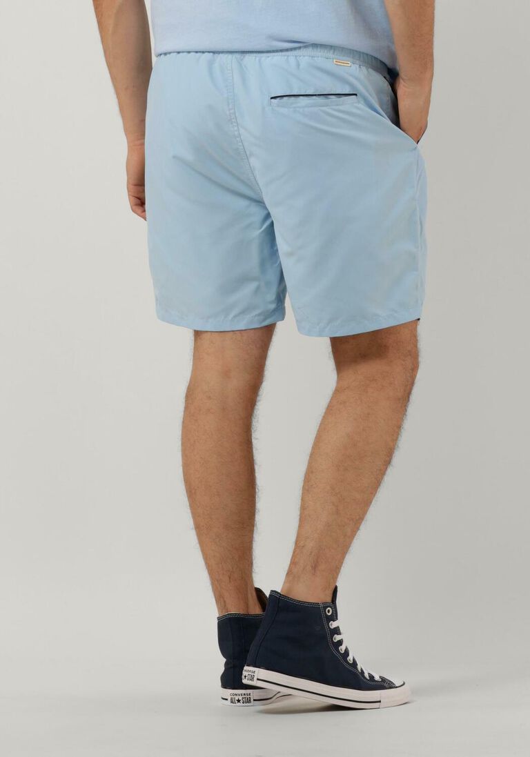 SCOTCH & SODA lichtblauwe scotch & soda  mid length - solid swimshort