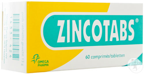 Zincotabs 60 Comprimés