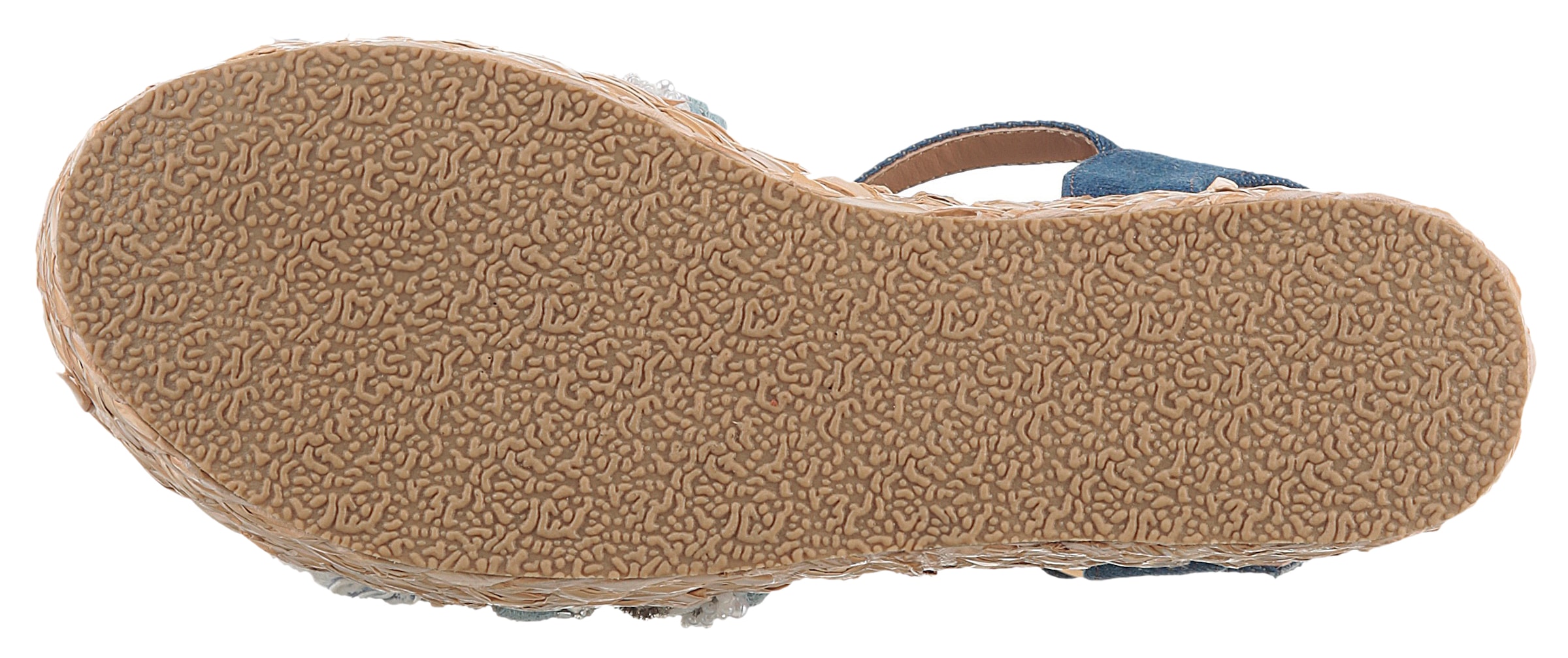Aniston SHOES Keilsandalette  , Sandale, Sommerschuh, Pailletten - NEUE KOLLEKTION
