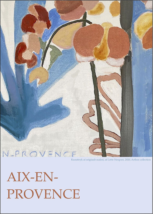 Poster & Frame Aix en Provence Flerfarvet