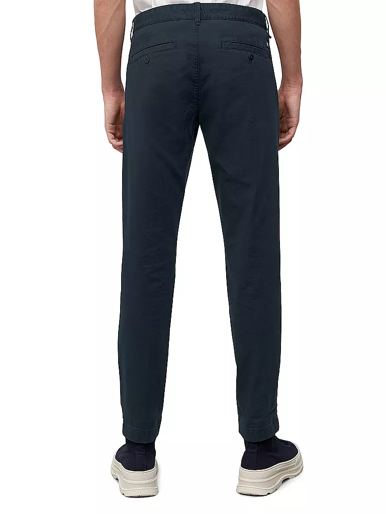 MARC O'POLO Chino Tapered Fit blau