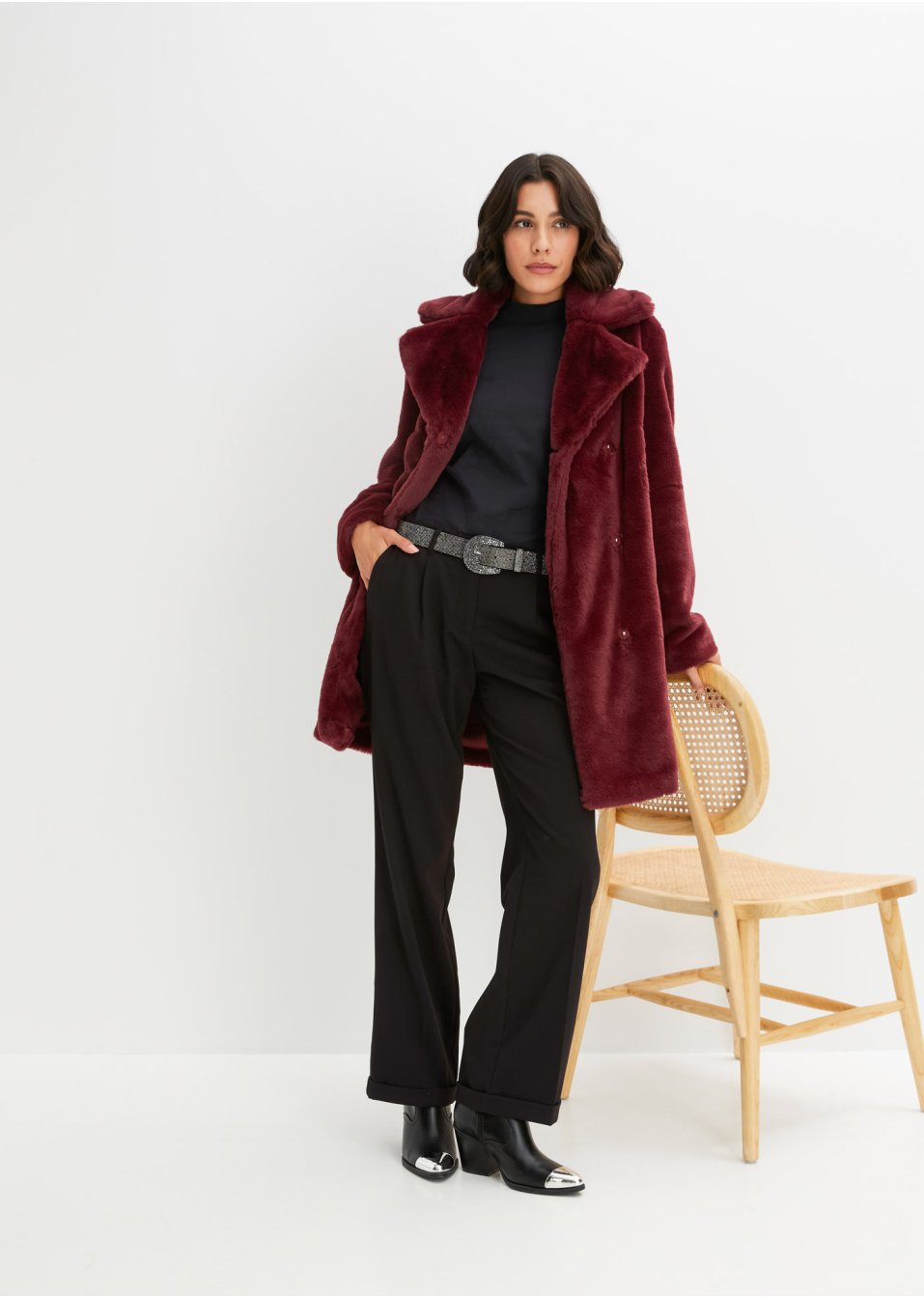 Veste longue douillette