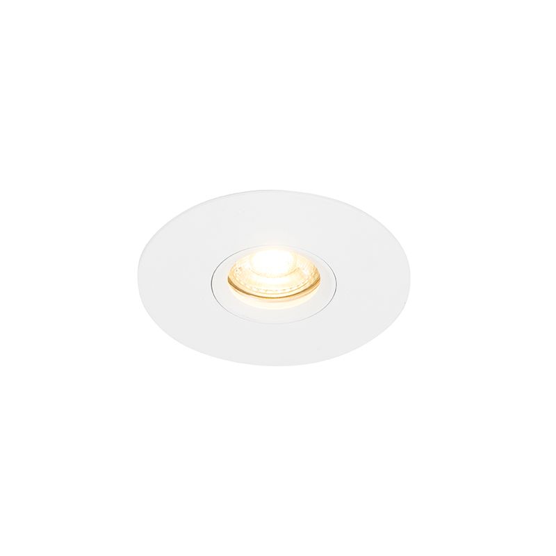 Moderne inbouwspot wit GU10 50mm - Buco