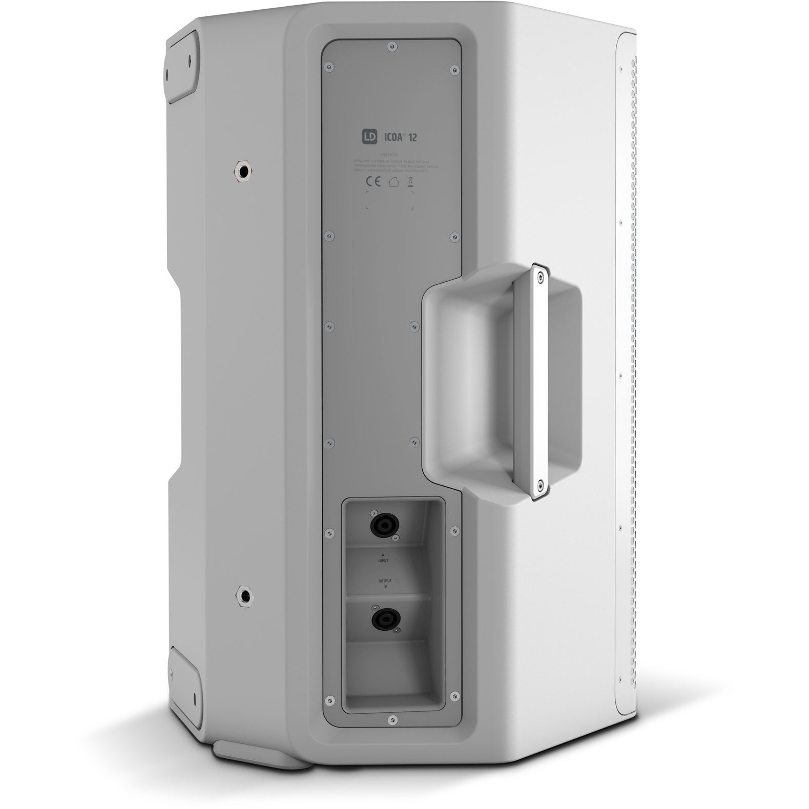 LD Systems ICOA 12 W 12 inch passieve coaxiale PA luidspreker (wit)