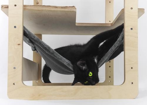 Torre para Gatos Caudania - Te vejo lá em cima? - Marrom