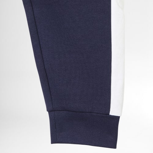Pantalon Jogging Enfant A Bandes Fan F22051 Bleu Marine