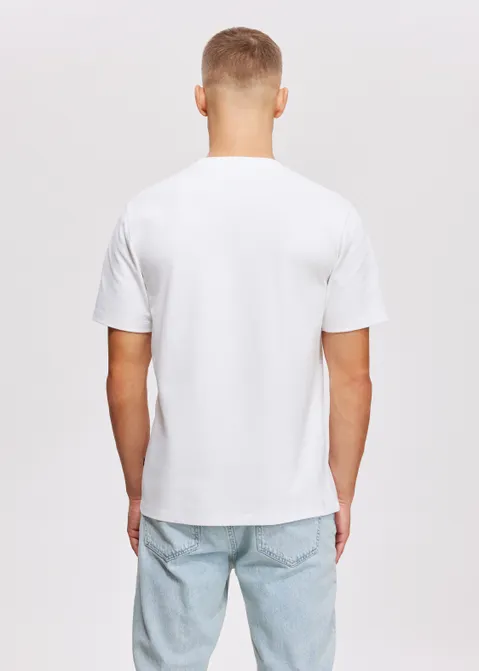 Basic t-shirt wit (WIT)