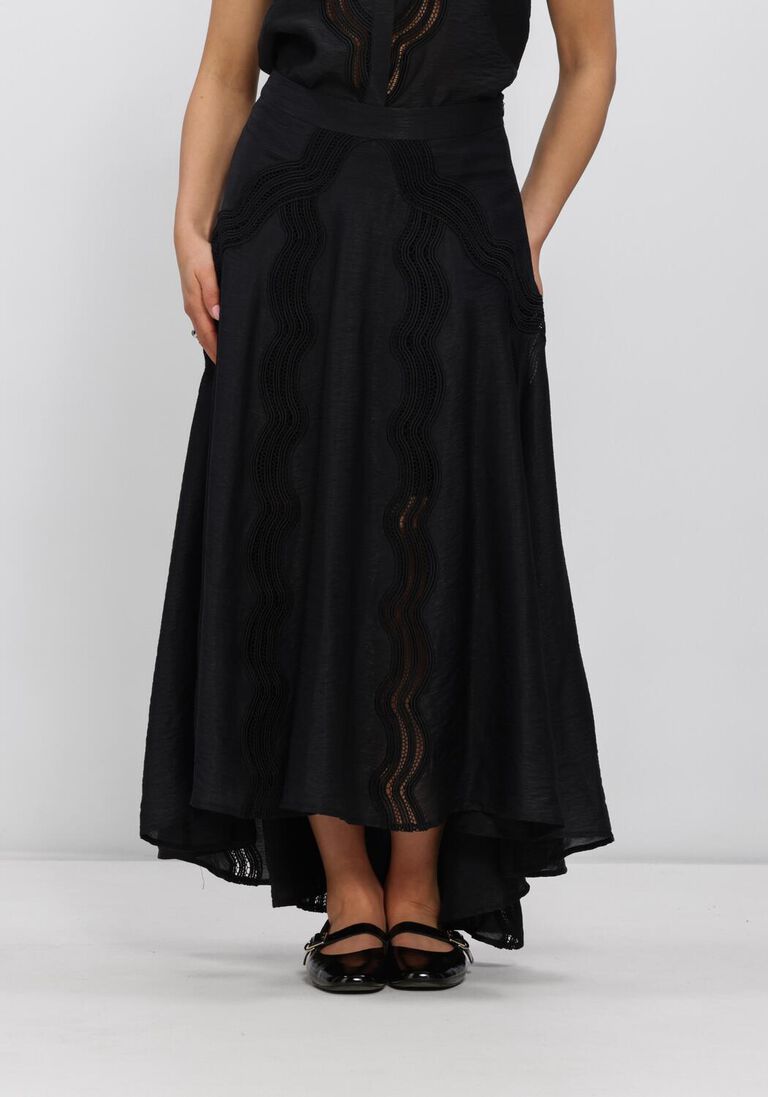 zwarte copenhagen muse maxirok cmcole-skirt
