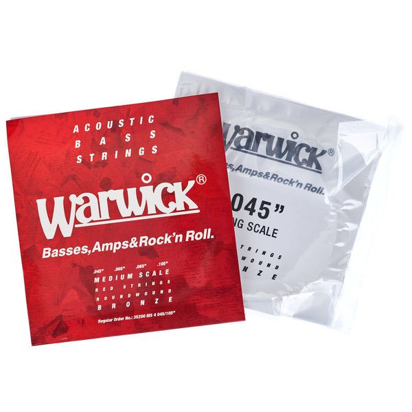 Warwick Acoustic Bass Strings 4 45-105