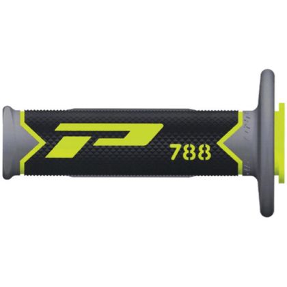 Poignées de guidon Progrip MX 788 Universel - Jaune / Gris