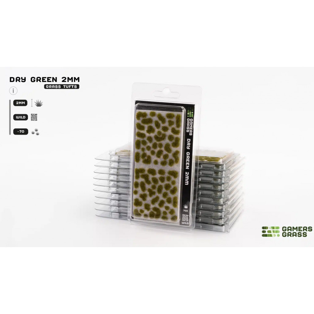 Gamers Grass - Très Petites Touffes d'Herbes Sauvages - 2mm