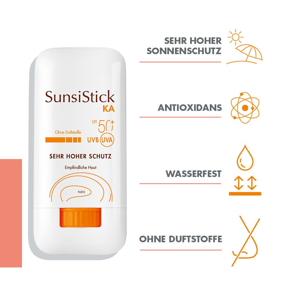 Avène SunsiStick KA LSF 50+ - für die zu aktinischer Keratose neigende Haut
