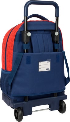 Super Mario Compact Trolley Trillekoffert 33L Trick, Mørkeblå/Rød