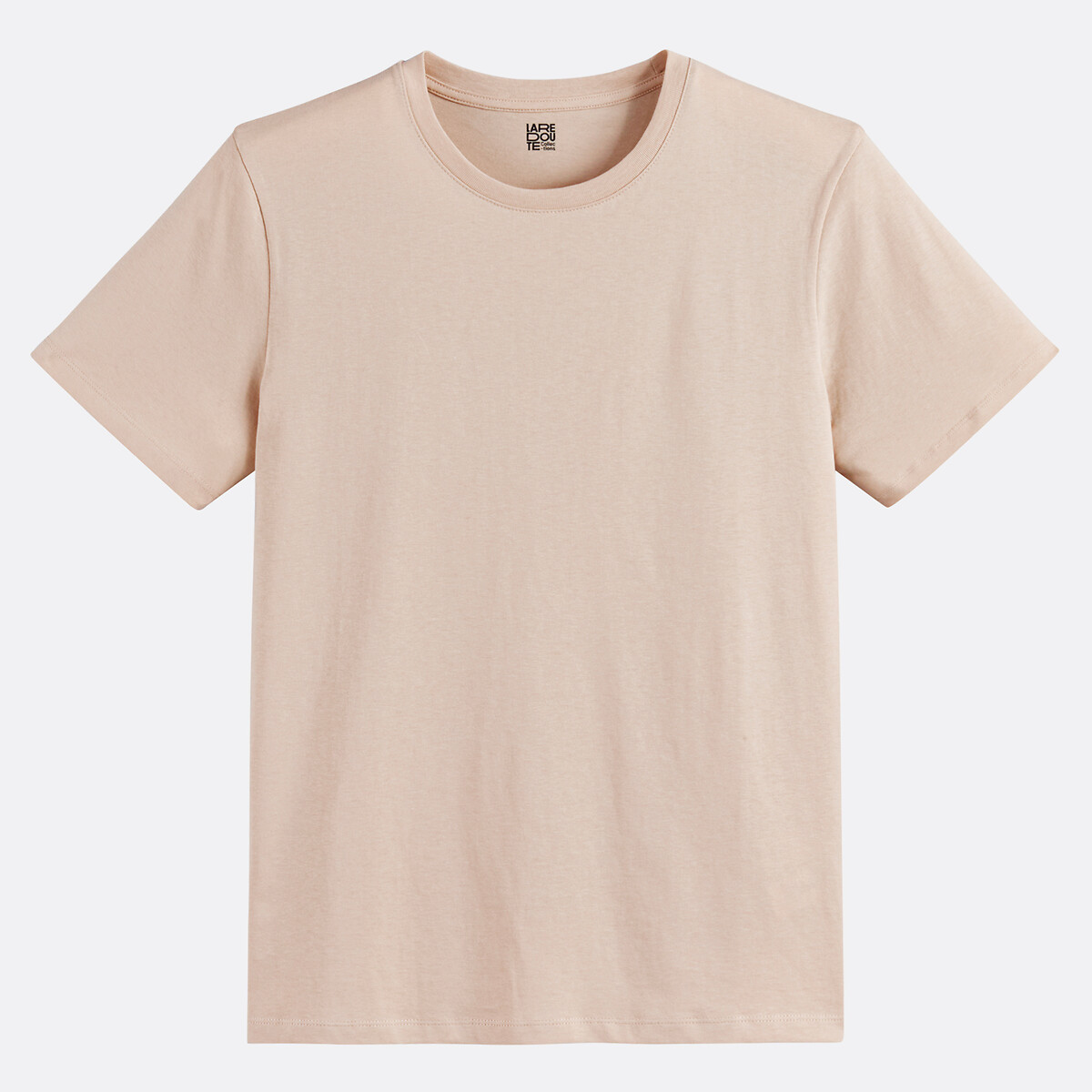 COLEÇÃO LA REDOUTE<br>Camiseta com gola redonda e mangas curtas