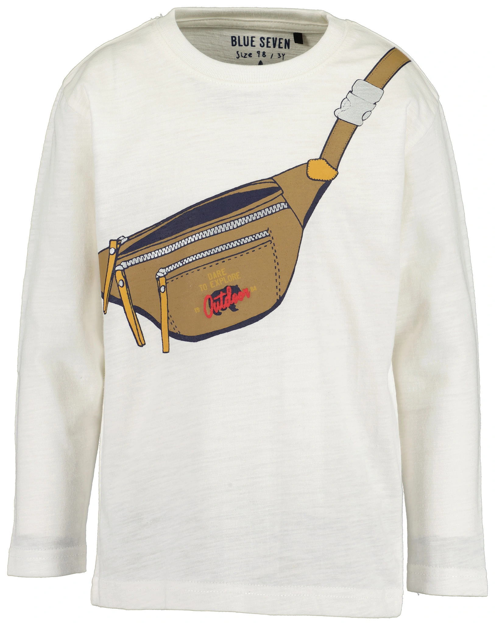 Langarmshirt BUM BAG in offwhite