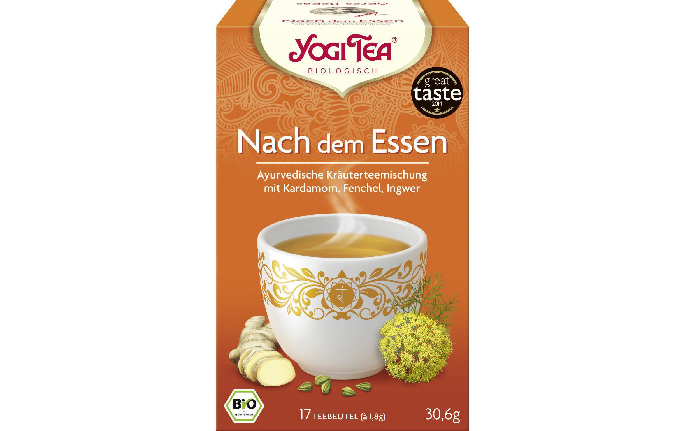 Teebeutel Bio Kräutertee Nach dem Essen 17 x 1.8 gKräuter- und Gewürzteemischung